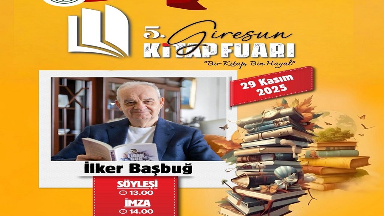 Giresun Belediyesi Kitap Fuarı için geri sayım başladı görseli