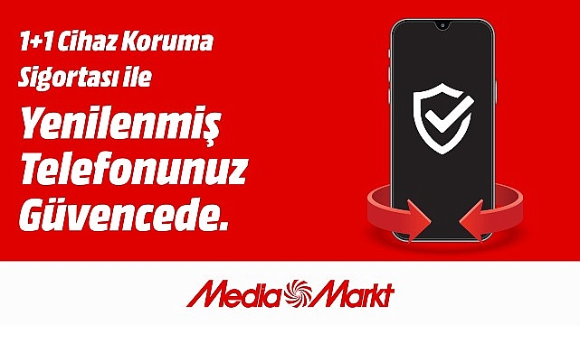 MediaMarkt Türkiye ve BNP Paribas Cardif Türkiye’den yenilenmiş cep telefonlarına +1 yıl uzatılmış garanti! görseli