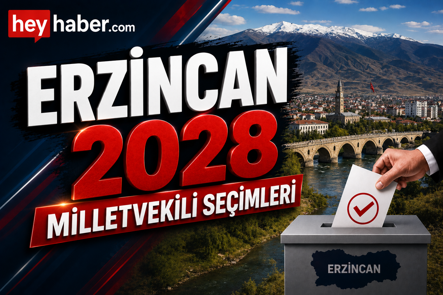 ERZİNCAN 2028 MİLLETVEKİLİ SEÇİMLERİ: KÜÇÜK ŞEHİR DENGESİ SEÇİMİN YÖNÜNÜ BELİRLİYOR görseli