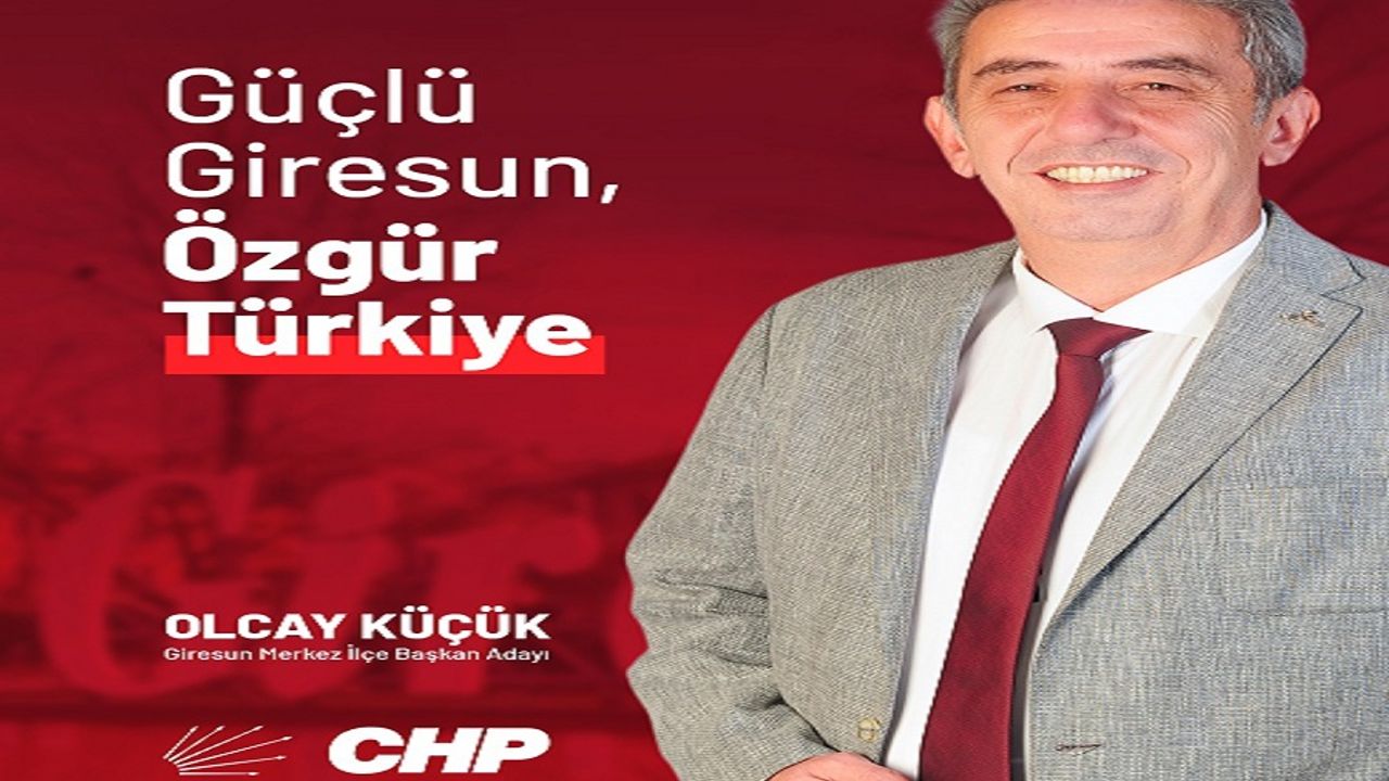 Olcay Küçük CHP Giresun Merkez İlçe Başkan adayı oluyor görseli