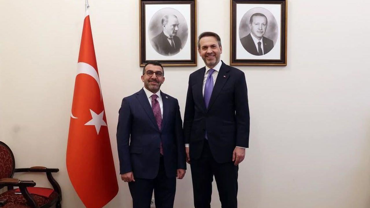 Milletvekili Adem Çalkın’dan Enerji ve Tabii Kaynaklar Bakanı’na ziyaret görseli
