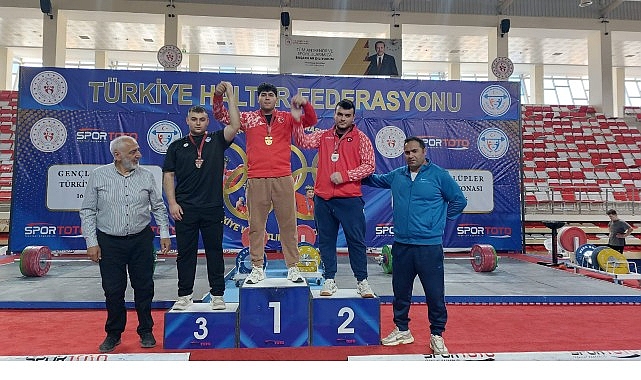 Kahramankazan Belediyespor Halter Takımı, Türkiye Şampiyonası'nda 4. oldu görseli