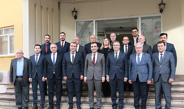 Vali Hayrettin Çiçek’ten Başkan Kalaycı’ya İade-i Ziyaret görseli
