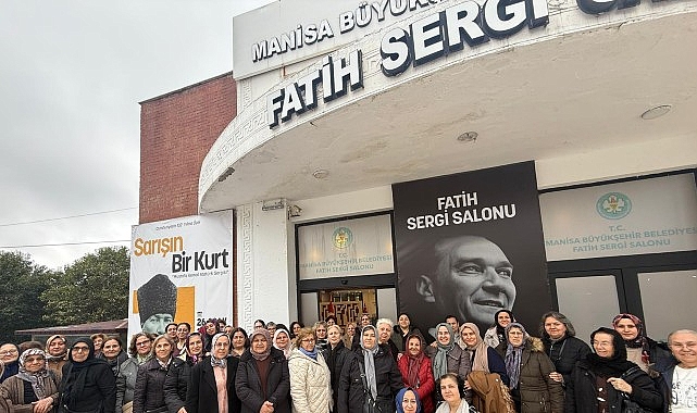 352 Kadın “Sarışın Bir Kurt” Sergisinde Buluştu görseli