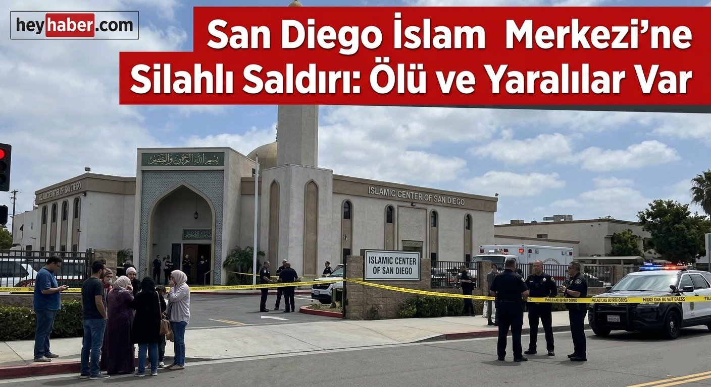 San Diego İslam Merkezi'ne Silahlı Saldırı: Ölü ve Yaralılar Var görseli