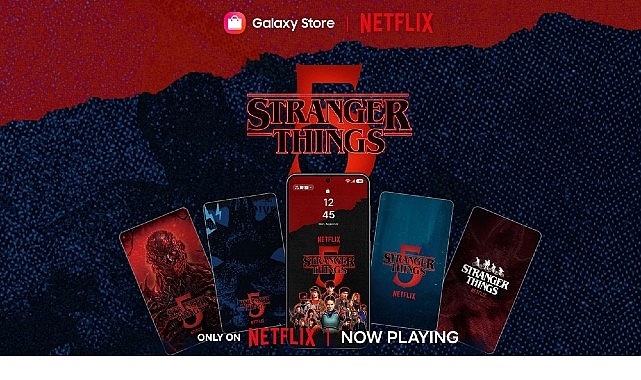 Upside Down geçidi sizi bekliyor: Samsung ve Netflix, Galaxy cihazlara özel “Stranger Things” teması sundu görseli