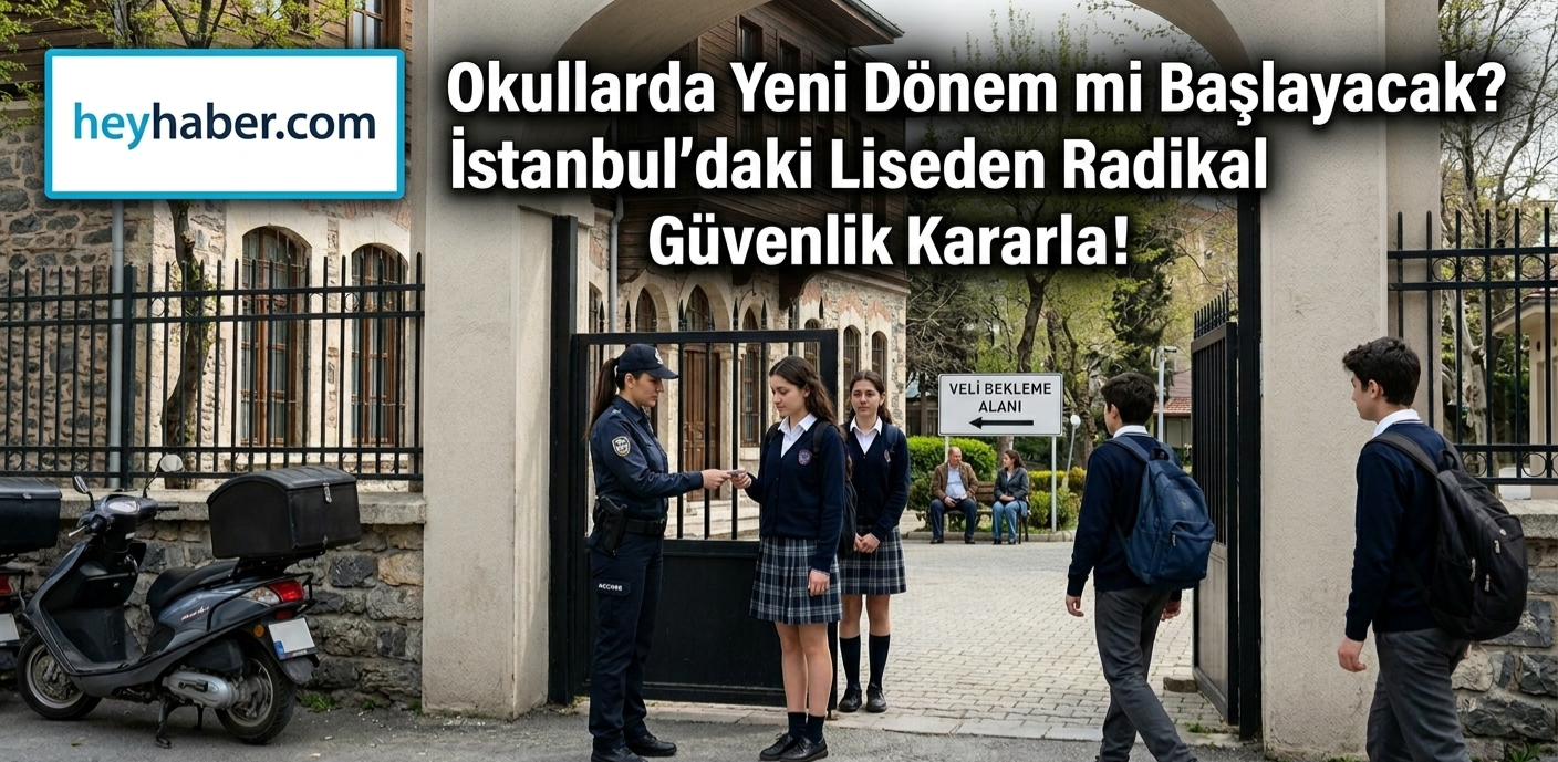 Okullarda Yeni Dönem mi Başlayacak? İstanbul'daki Liseden Radikal Güvenlik Kararları! görseli