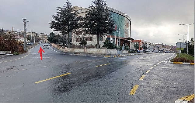İl Trafik Komisyonu Kararıyla Yol “Tek Yön” Yapıldı görseli