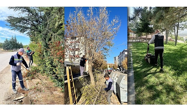 İlçenin Dört Bir Yanında Ekipler İş Başında görseli