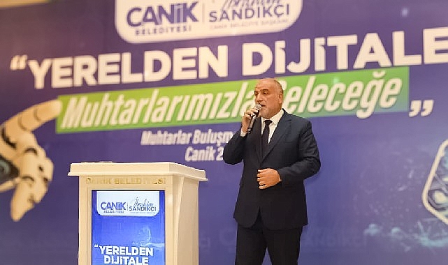 Canik Belediyesi'nden Muhtarlara Dijital Kolaylık görseli