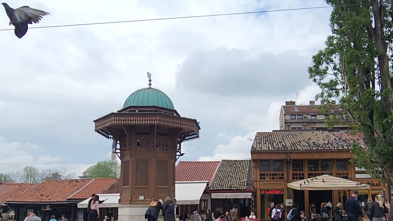 Saraybosna'da Osmanlı mirası Başçarşı Sebili, ziyaretçilerini bekliyor görseli