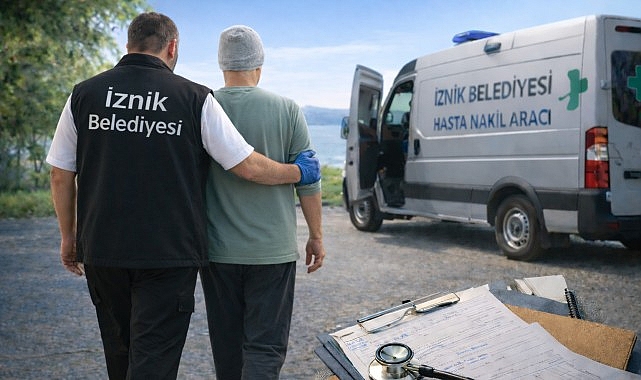 İznik Belediyesi 2025 Yılında 5 Bin Hasta Nakil Hizmeti Gerçekleştirdi görseli