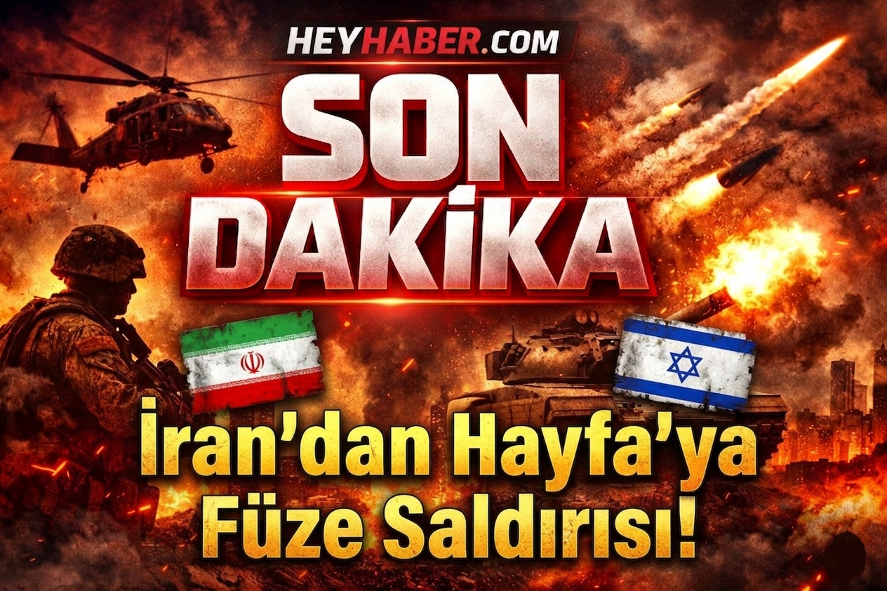 Son Dakika: İran'dan Hayfa'ya Füze Saldırısı! görseli