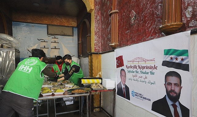 Suriye Rakka’da Büyükşehir’le iftar bereketi görseli