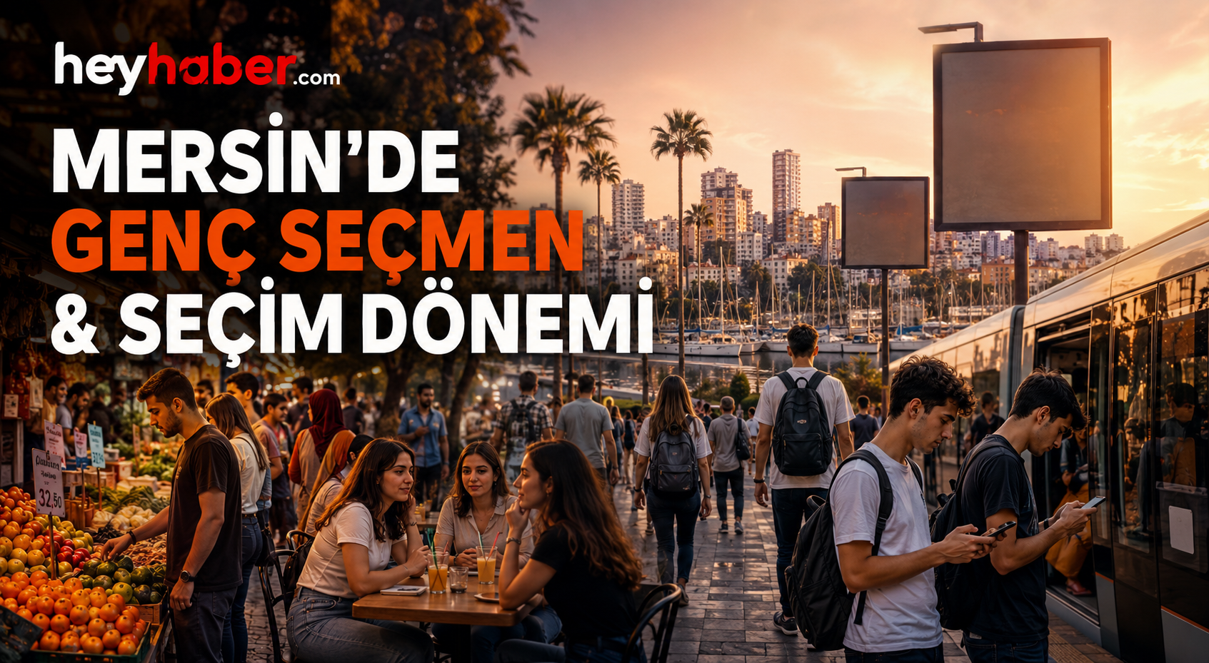 Mersin’de Genç Seçmen Öne Çıkıyor görseli
