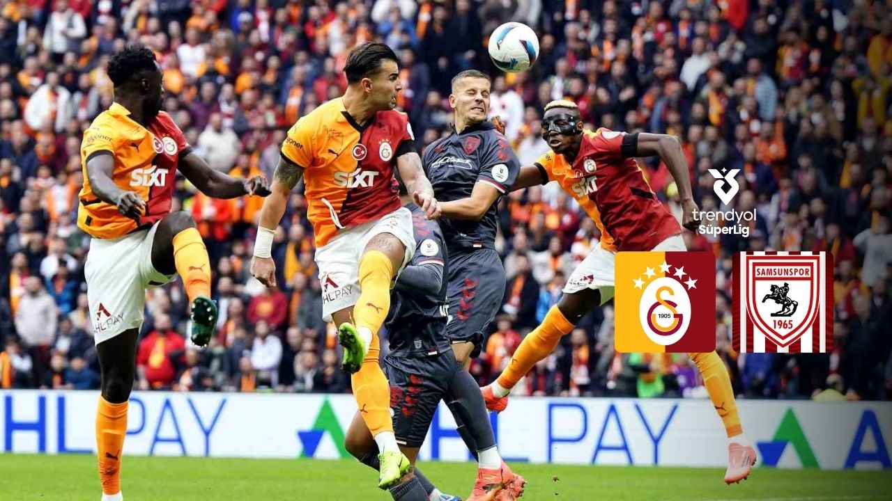 Galatasaray ile Samsunspor ligde 65. kez karşılaşacak görseli