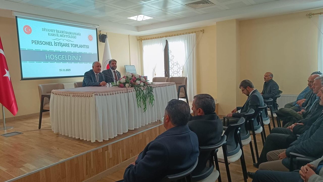 Kasım ayı “Personel İstişare ve Bilgilendirme Toplantısı” gerçekleştirildi görseli