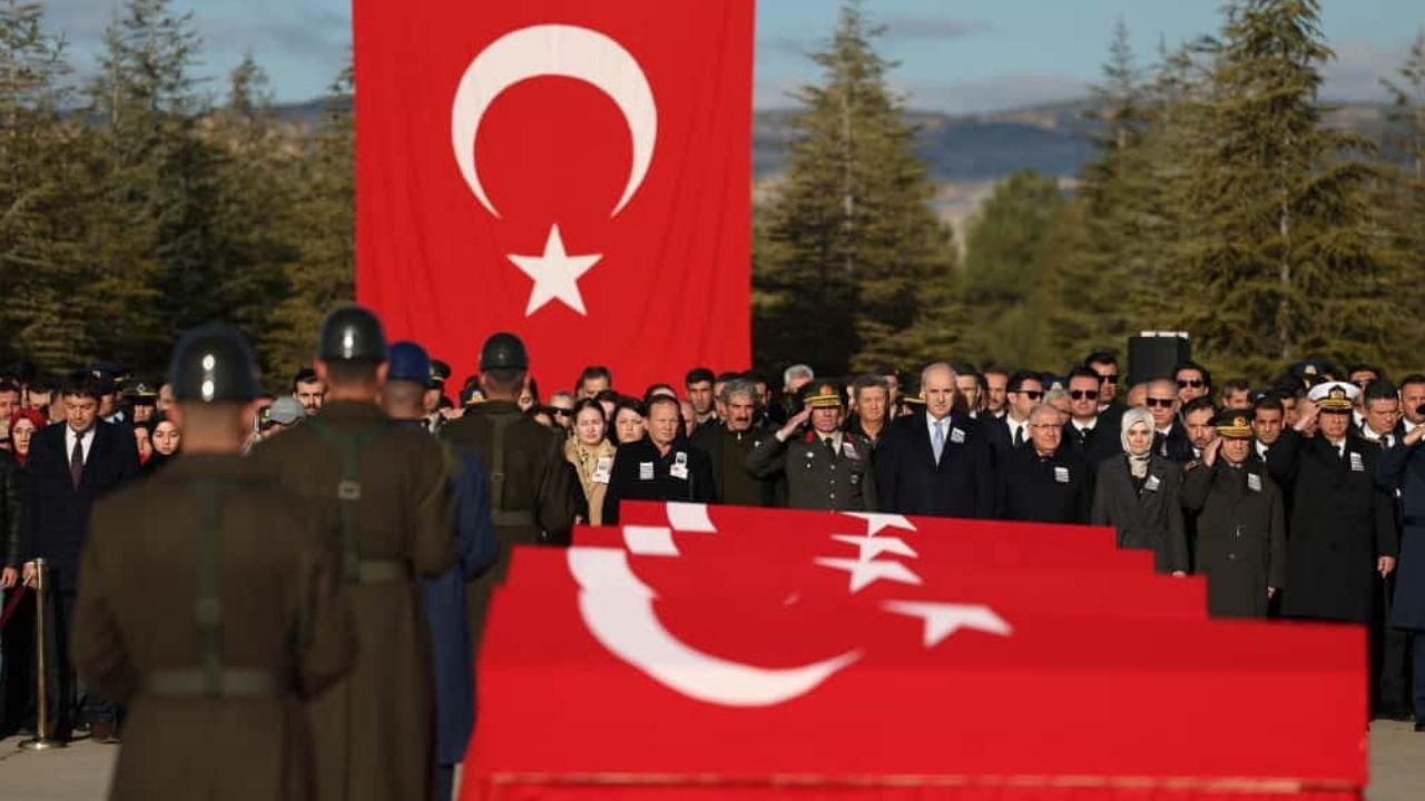 Şehit olan 20 kahraman askerimiz memleketlerine uğurlandı görseli