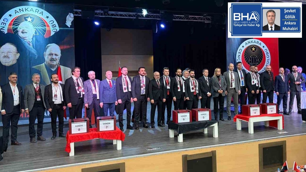 Gençlerbirliği Olağanüstü Genel Kurulunda Arda Çakmak yeniden başkan seçildi görseli