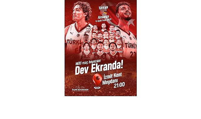 Yürekler 12 Dev Adam için Kent Meydanı'nda atacak görseli