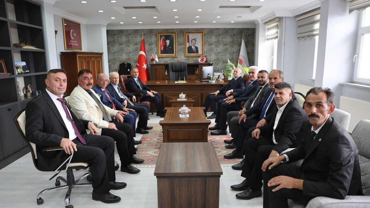 TZOB Genel Başkanı Şemsi Bayraktar’dan Kars Tarım İl Müdürlüğü’ne ziyaret görseli