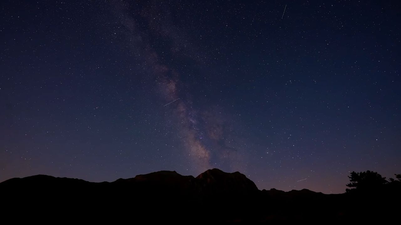 Isparta Melikler Yaylası’nda perseid meteor yağmuru büyüledi görseli