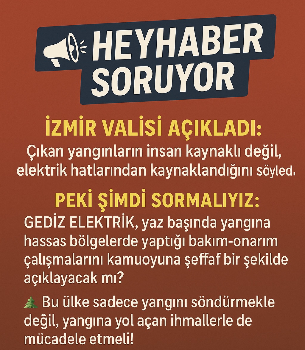 Gediz Elektirik Cevap Verecek Mi? görseli