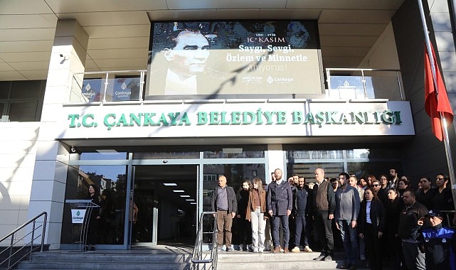 Çankaya Atasını Saygı ve Özlemle Andı görseli