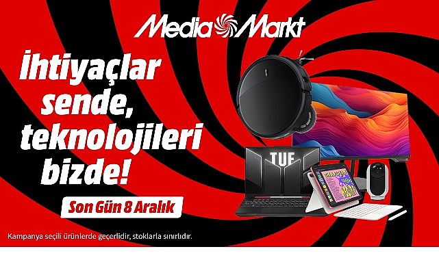 “İhtiyaçlar Sizde Teknolojileri MediaMarkt’ta” Kampanyası ile teknoloji alışverişinin tam zamanı! görseli