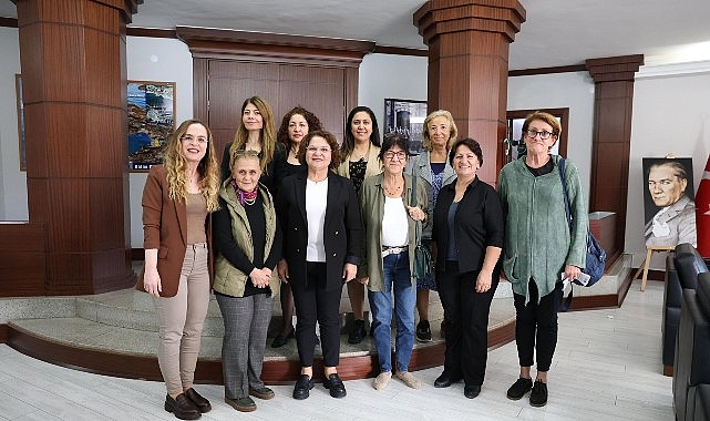 Didim Kadın Platformu’ndan Başkan Hatice Gençay’a Ziyaret görseli