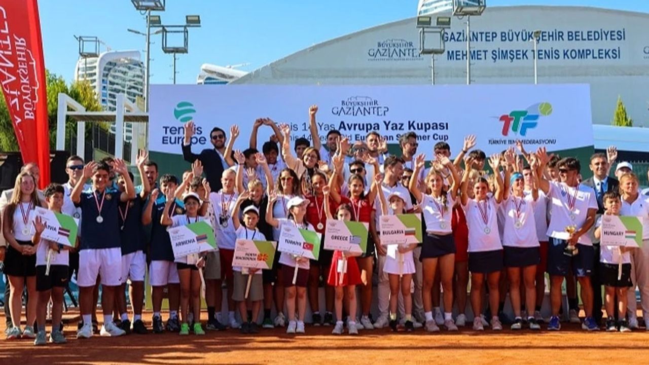 Gaziantep Uluslararası Tenis 14 Yaş Avrupa Yaz Kupası elemeleri tamamlandı görseli