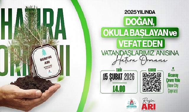 Nevşehir Belediyesi’nin Ağaçlandırma Seferberliği Sürüyor görseli