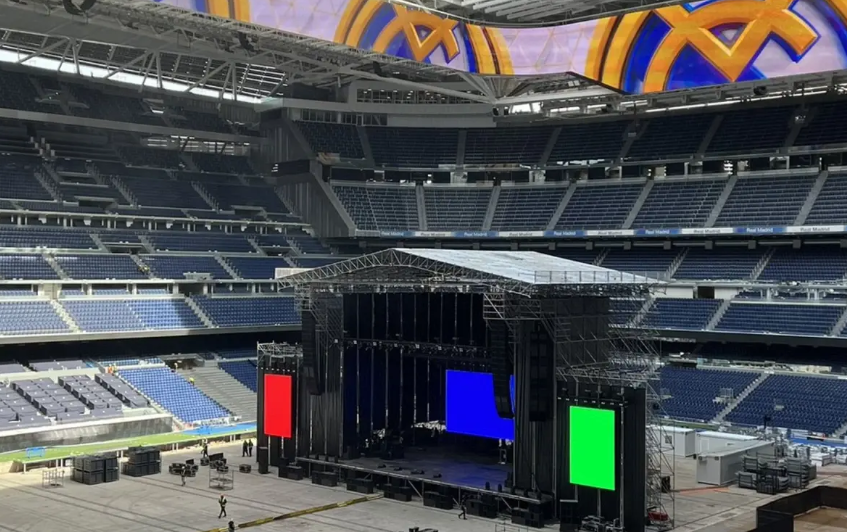 Santiago Bernabéu’da Konser Krizi: Real Madrid ve Komşuları Karşı Karşıya görseli