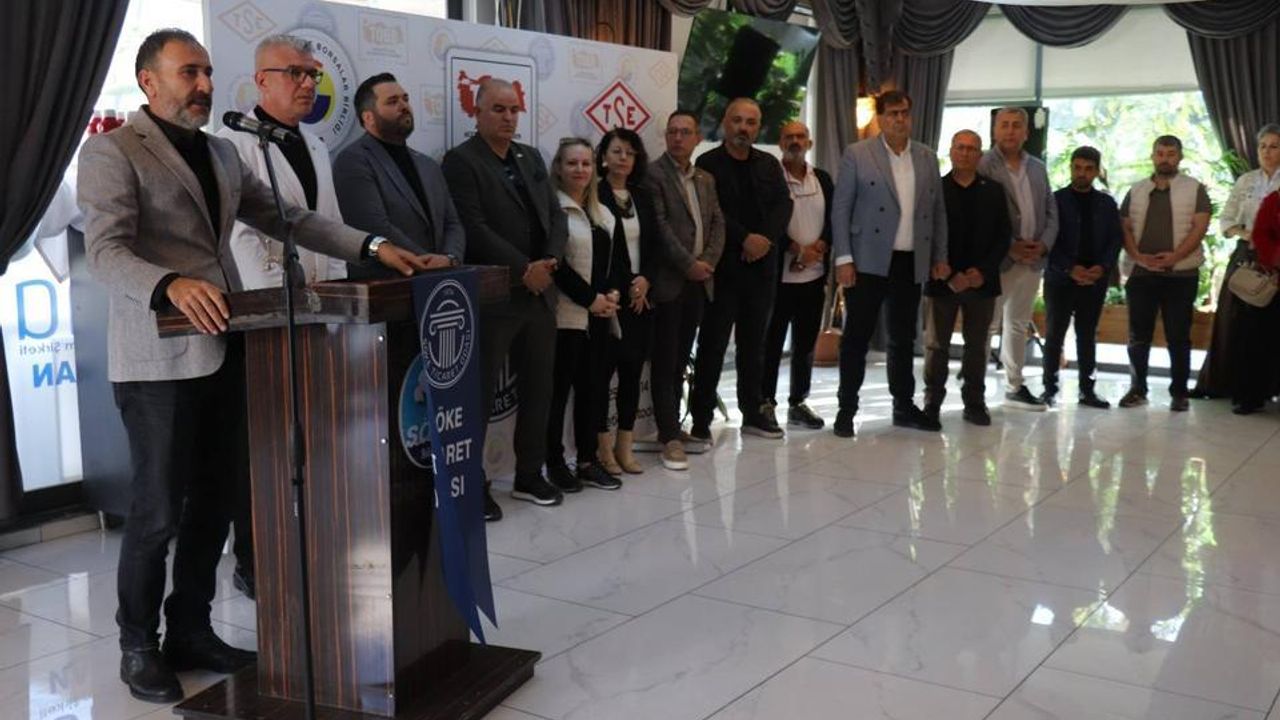 Söke'de iş dünyasını buluşturan toplantı görseli