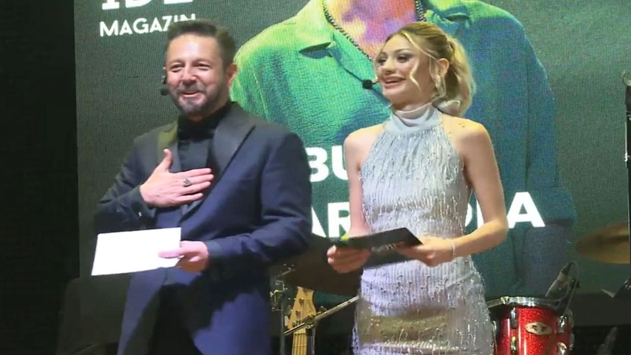 Vizyon Gecesi Ödülleri Nevide Çiçek ve Burak Sarımola'yla eğlenceye dönüştü görseli