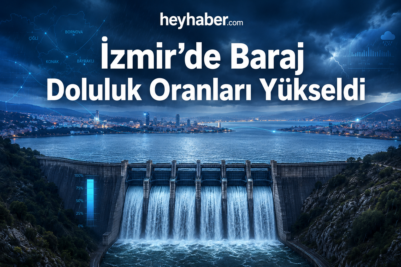 İzmir’de Barajların Doluluk Oranları Hangi Seviyede? İZSU Açıkladı görseli
