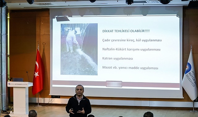 Büyükşehir’den ilaçlama personeline biyosidal ürün kullanımı eğitimi görseli