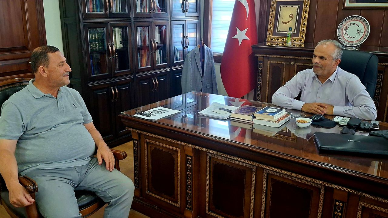 İzmir Selçuk İlçe Müftüsünden Beypazarı Müftüsüne ziyaret görseli