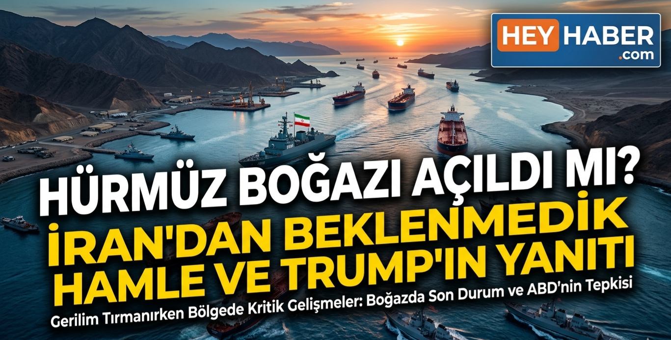 Hürmüz Boğazı Açıldı mı? İran'dan Beklenmedik Hamle ve Trump'ın Yanıtı görseli