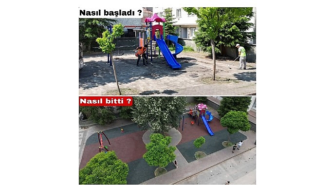 İnegöl Belediyesi Çocuklara Daha Sağlıklı Parklar Sunuyor görseli