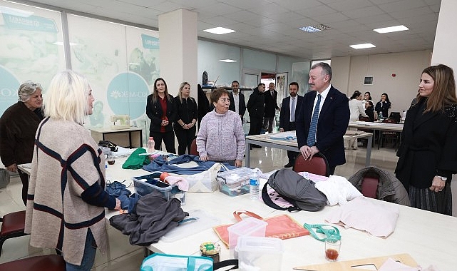 Başkan Büyükakın’dan KO-MEK’e ziyaret görseli