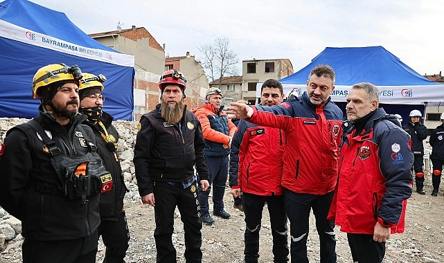 O an yeniden yaşandı: Bayrampaşa’da gerçeğini aratmayan deprem tatbikatı görseli