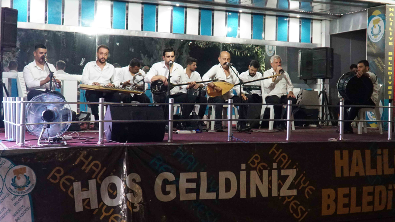 Haliliye'de yaz konserleri coşkusu sürüyor görseli