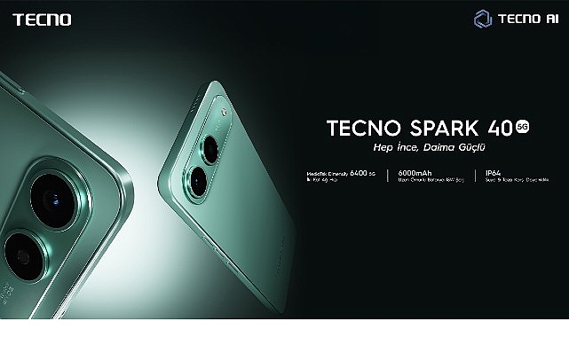 Tecno Spark 40 5G, Sizi Yarı Yolda Bırakmıyor görseli