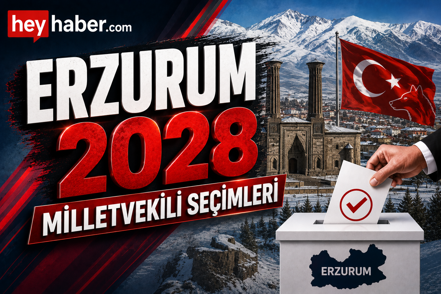 ERZURUM 2028 MİLLETVEKİLİ SEÇİMLERİ: MİLLİYETÇİ SÖYLEMLER SEÇİMİN GÜNDEMİNDE görseli