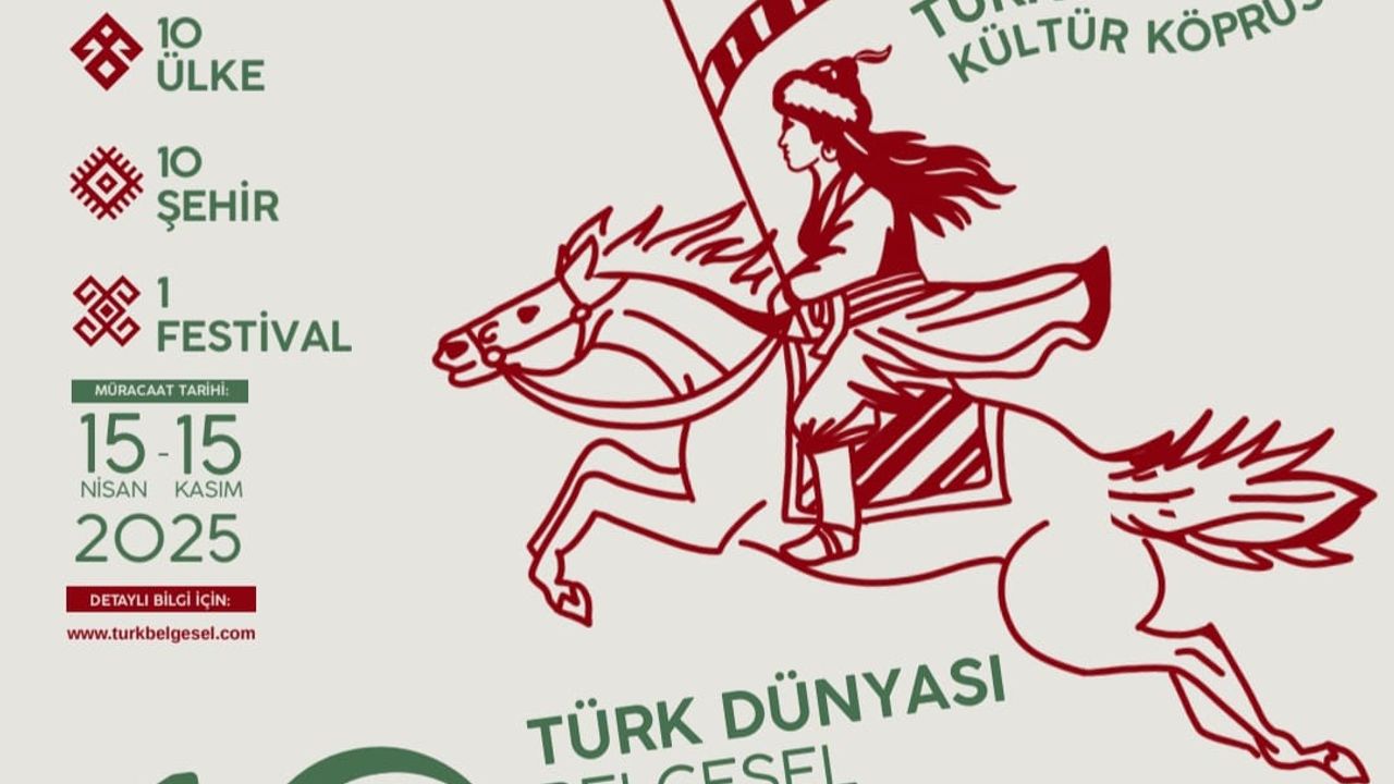 10. Türk Dünyası Belgesel film festivali'nde 144 film yarışacak görseli