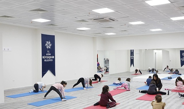 Aydın Büyükşehir Belediyesi’nin Jimnastik Eğitimleri Devam Ediyor görseli