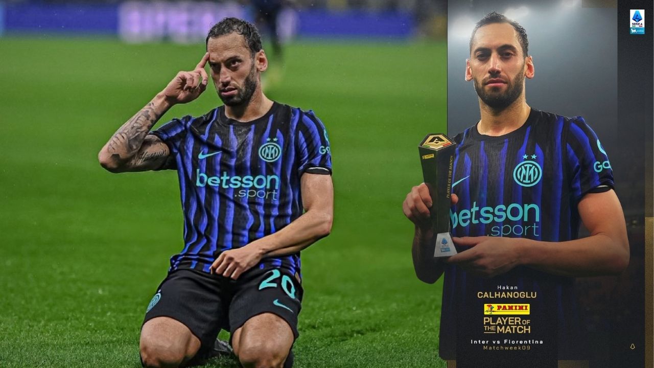 Hakan Çalhanoğlu gecenin yıldızı oldu: “Her zaman yaptığım gibi” görseli