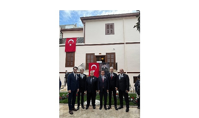 Başkan Aydın Selanik’te Atatürk’ü Andı görseli