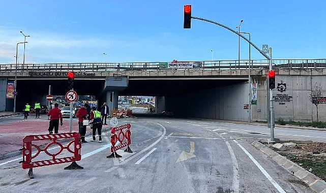 Kaşkaldere bağlantı yolu trafiğe açıldı görseli